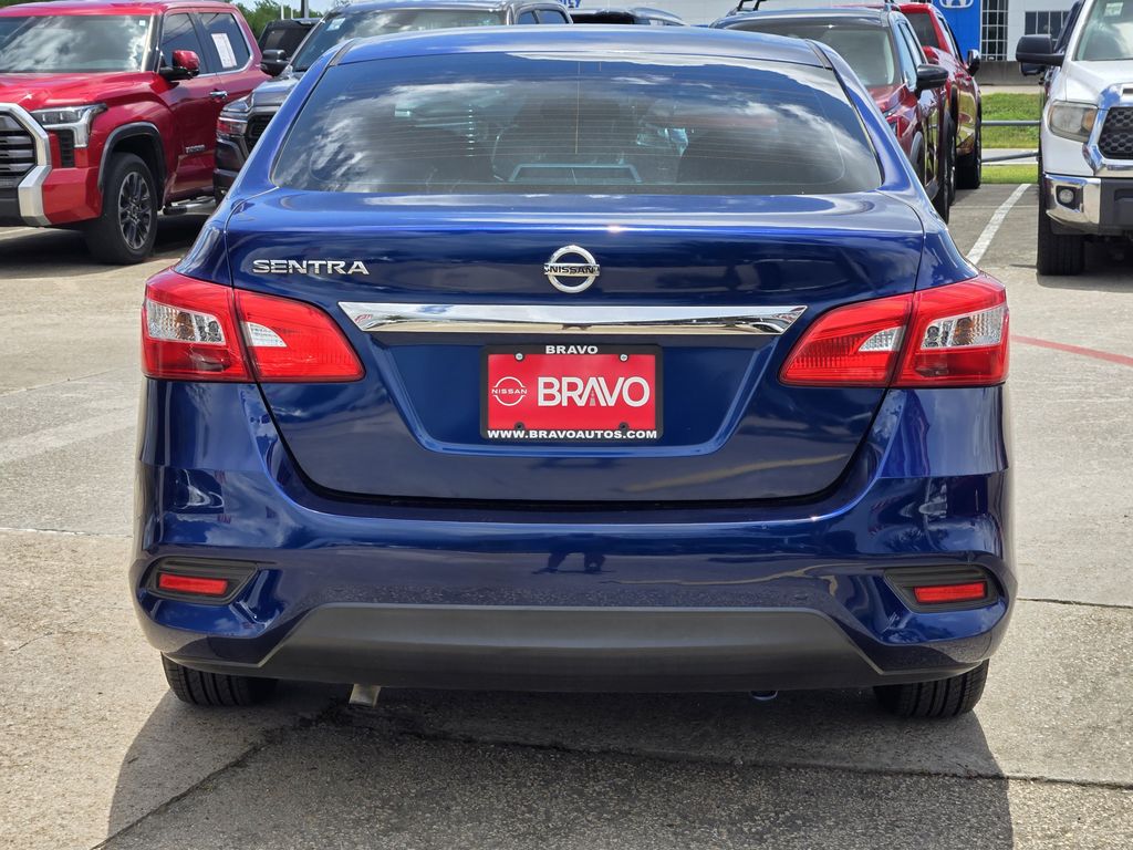 2017 Nissan Sentra S Blue at Durrett Motor Company