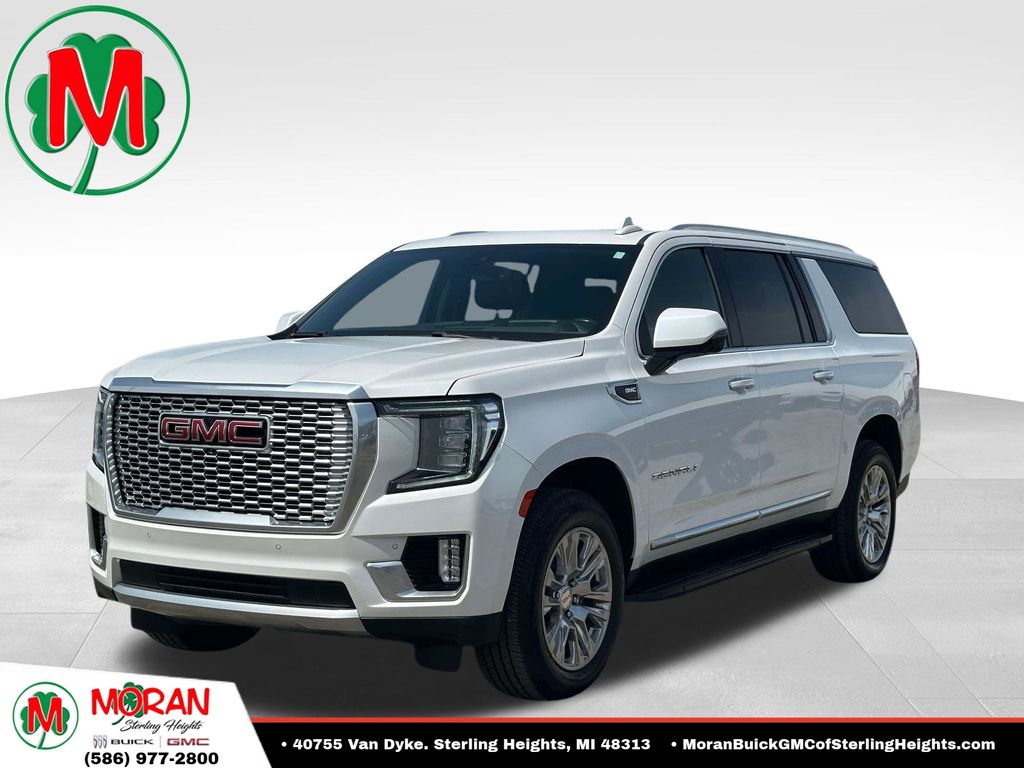 White Frost 2021 GMC Yukon XL SUV / Crossover Four-Wheel Drive