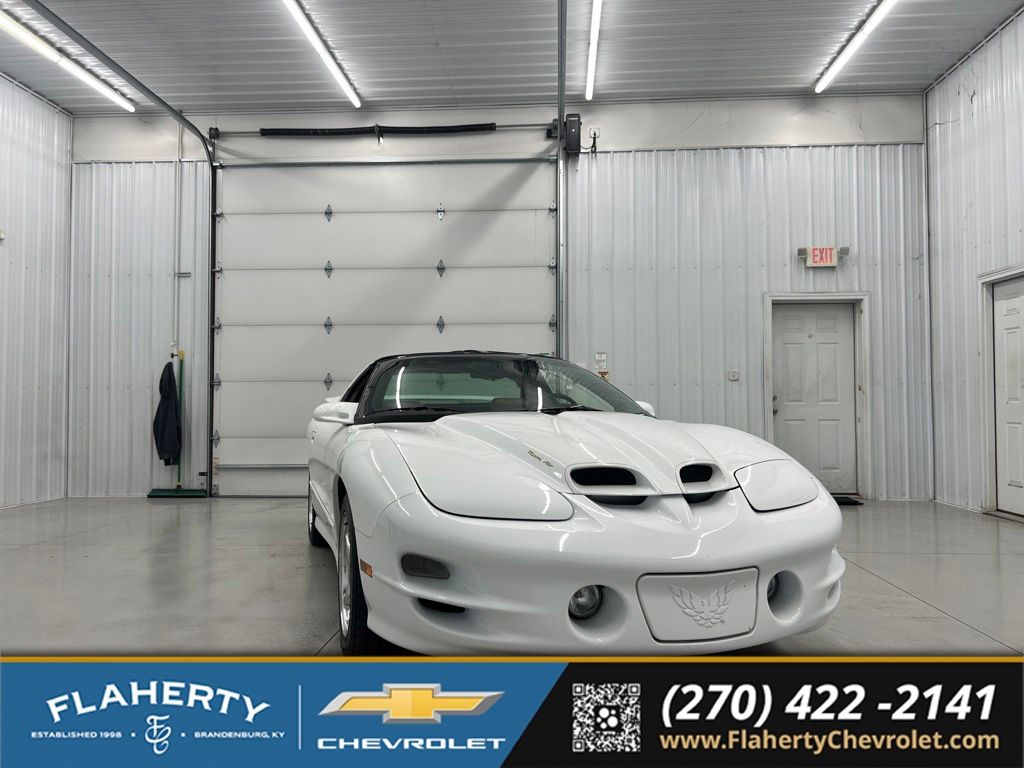 Arctic White 2000 Pontiac Firebird Coupe Rear-Wheel Drive 4-Speed Automatic