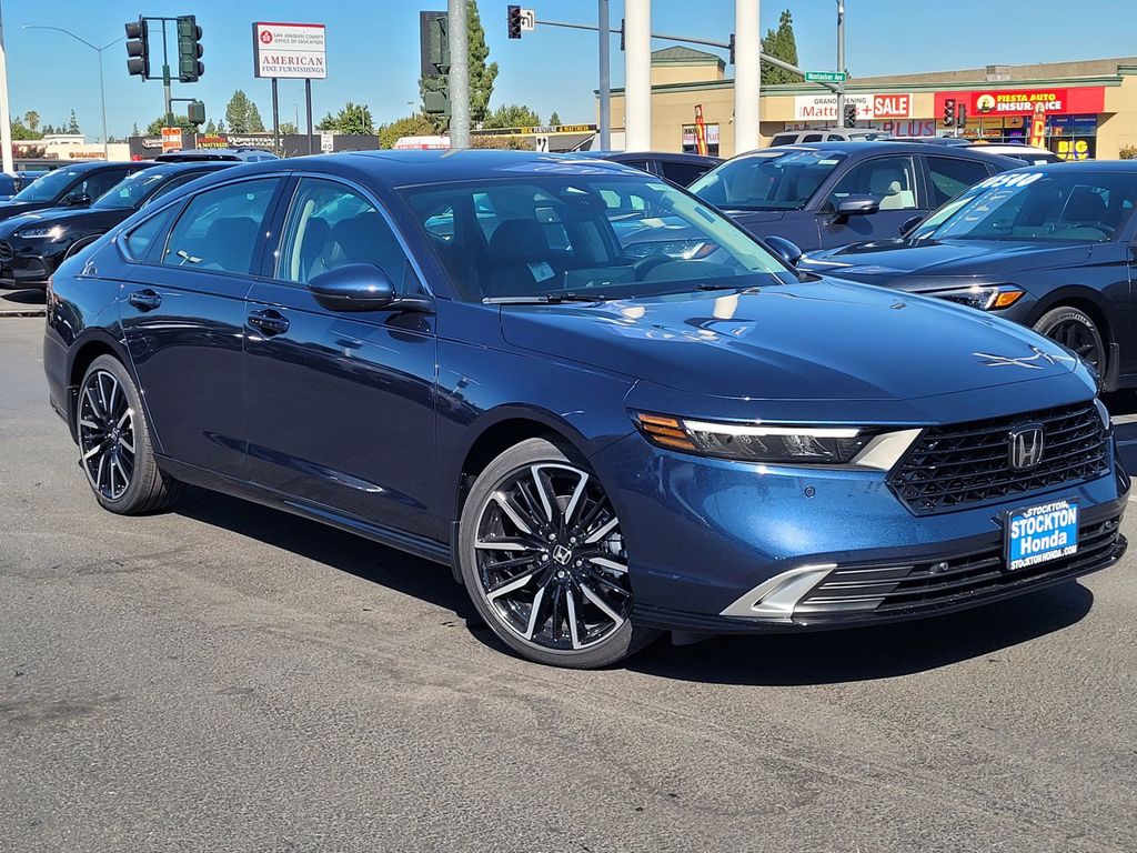 Canyon River Blue Metallic 2026 Honda Accord Sedan Front-Wheel Drive Continuously Variable Transmission