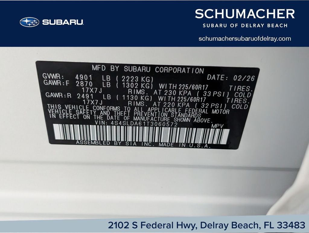 new 2026 Subaru Forester car, priced at $29,717