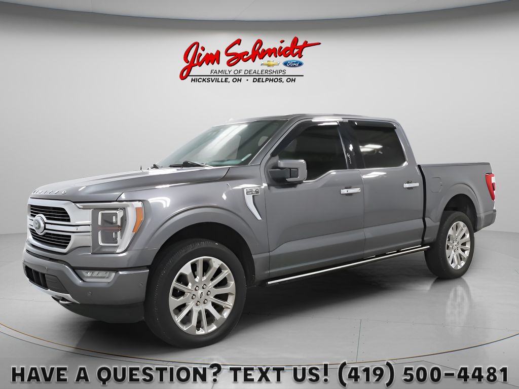 Carbonized Gray Metallic 2021 Ford F-150 Pickup Truck Four-Wheel Drive Automatic