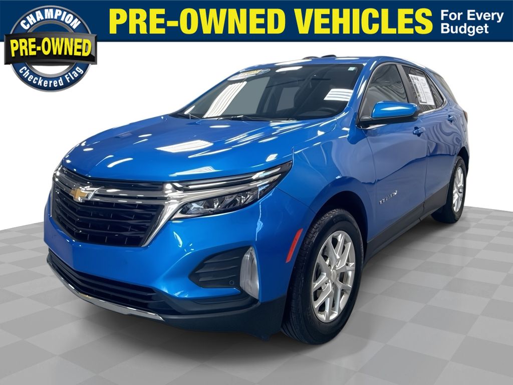 Riptide Blue Metallic 2024 Chevrolet Equinox SUV / Crossover Front-Wheel Drive 6-Speed Automatic Overdrive