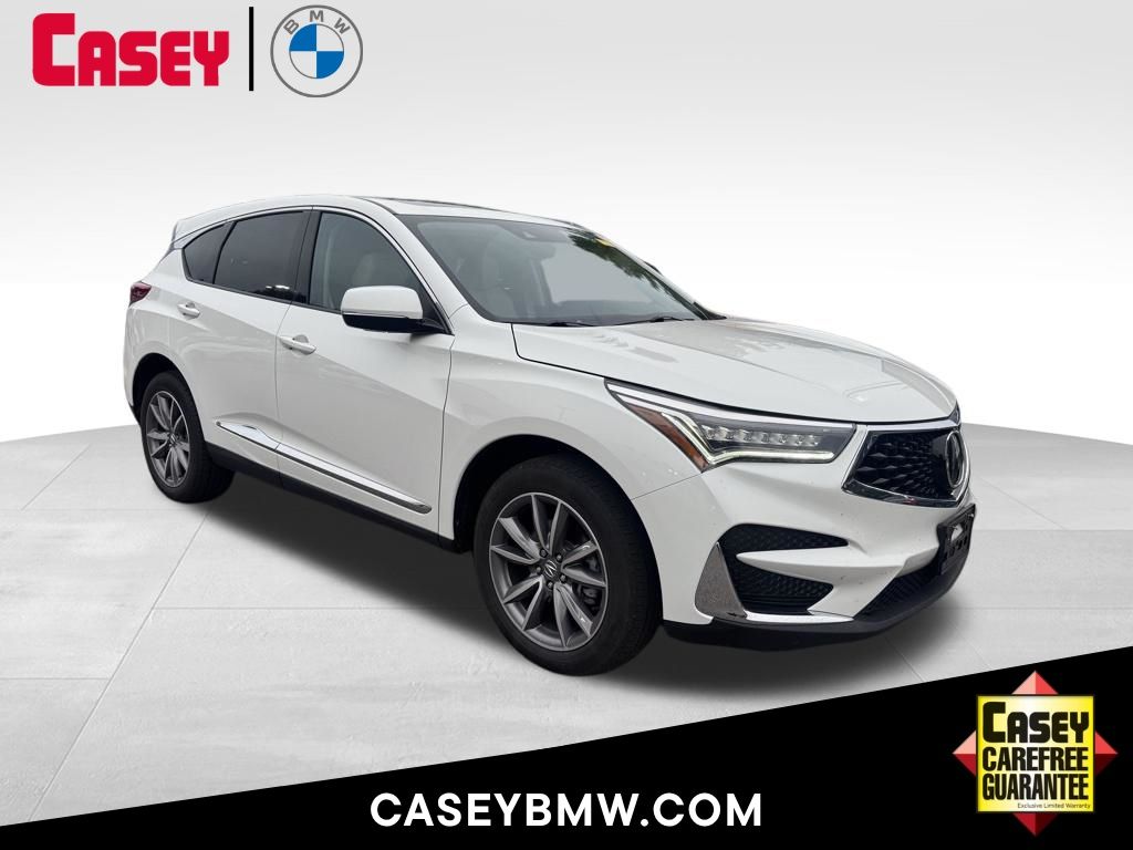 Platinum White Pearl 2021 Acura RDX SH-AWD with Technology Package SUV / Crossover All-Wheel Drive Automatic