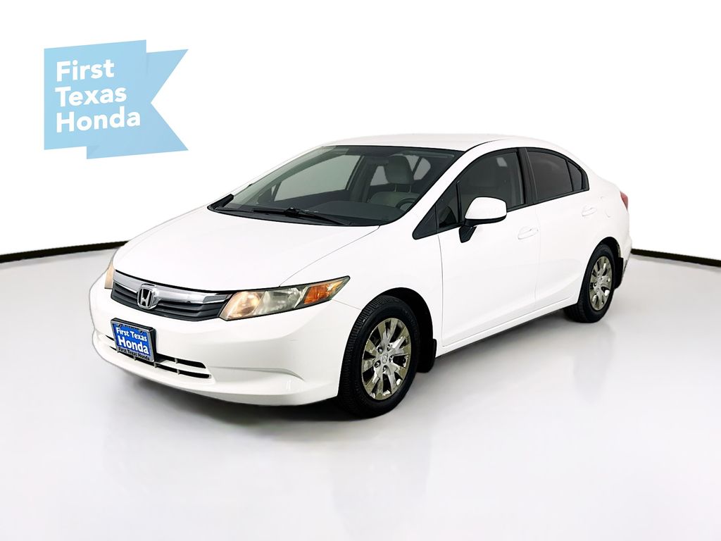 Used Car 2012 Honda Civic  Lx For Sale Under $12,000 In Austin, Texas