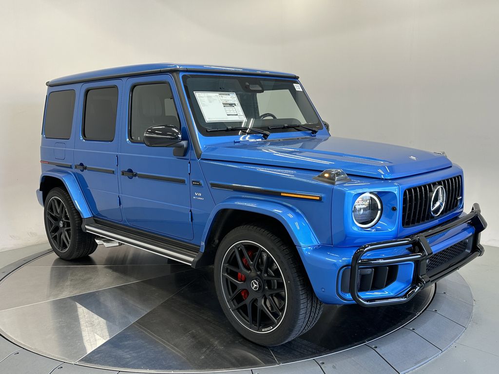 MANUFAKTUR South Seas Blue Metallic 2026 Mercedes-Benz G-Class AMG G 63 4MATIC SUV / Crossover All-Wheel Drive 9-Speed Automatic