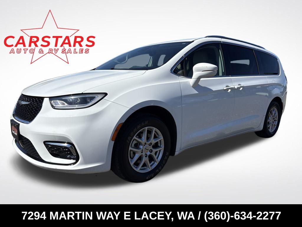 2021 Bright White Clearcoat Chrysler Pacifica Touring L Van