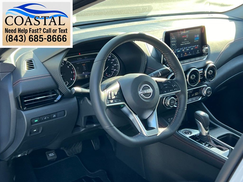 2025 Nissan Sentra SR White at Lugoff Nissan