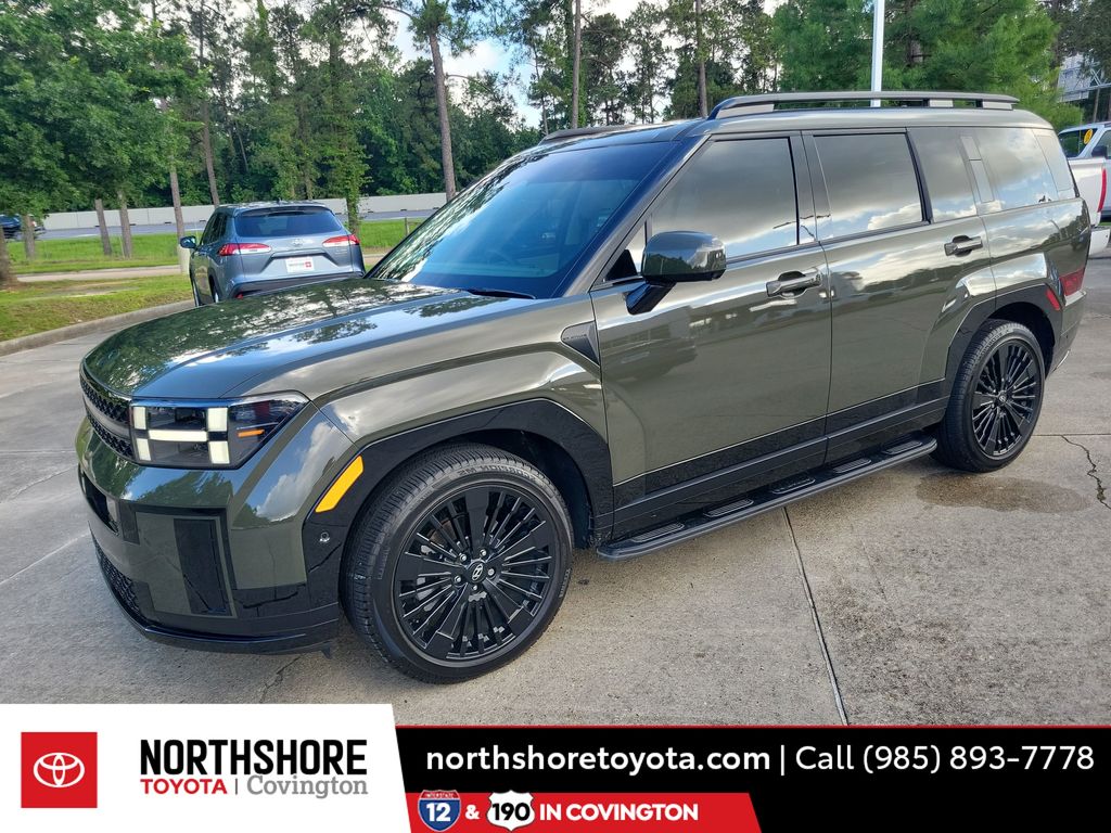 Rockwood Green 2025 Hyundai Santa Fe Hybrid SUV / Crossover Front-Wheel Drive 6-Speed Automatic