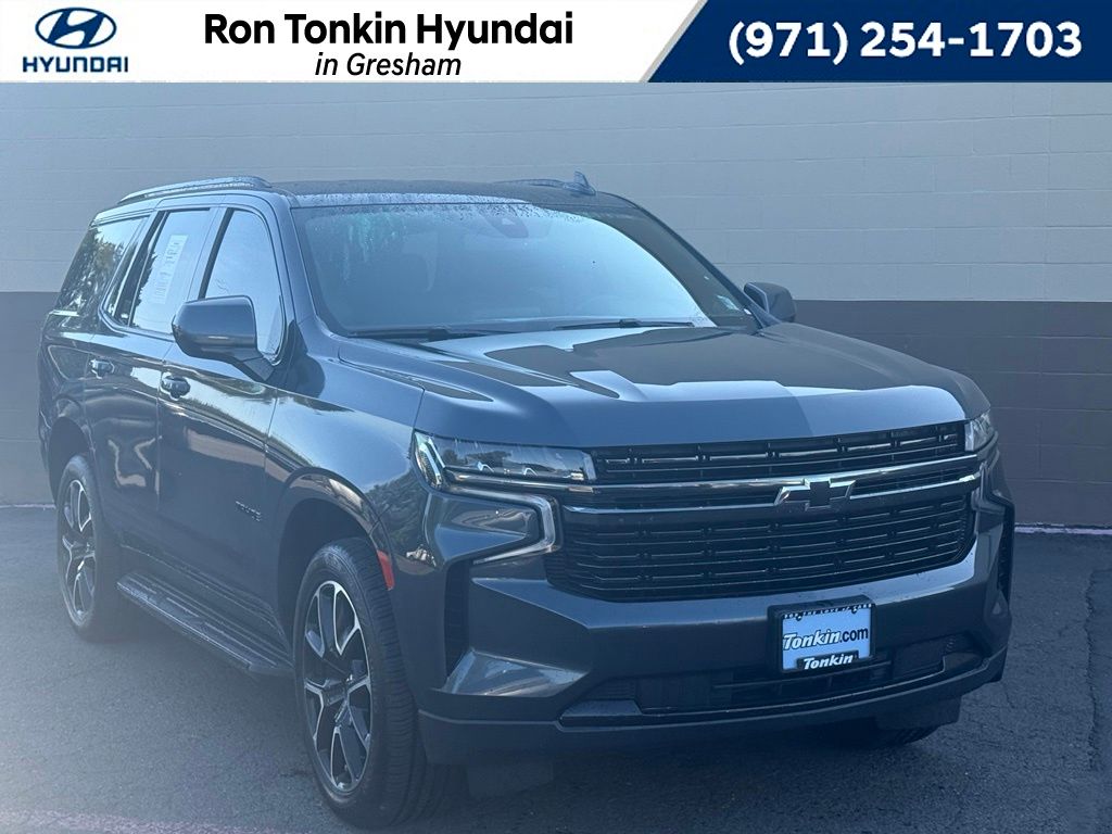 Shadow Gray Metallic 2021 Chevrolet Tahoe SUV / Crossover Four-Wheel Drive