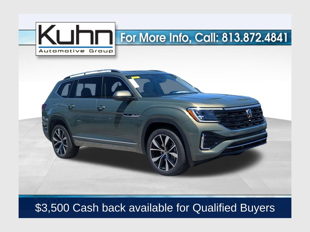 Avocado Green Pearl 2026 Volkswagen Atlas SUV / Crossover All-Wheel Drive 8-Speed Automatic