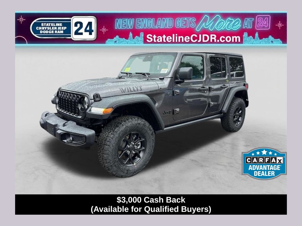 Crystal Metallic 2026 Jeep Wrangler SUV / Crossover Four-Wheel Drive 8-Speed Automatic