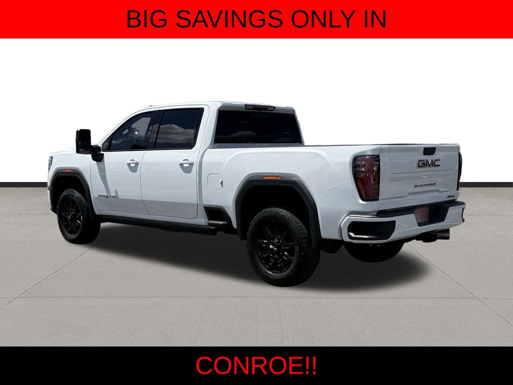 2024 GMC Sierra 2500HD AT4 White at Bayway Cadillac of The Woodlands