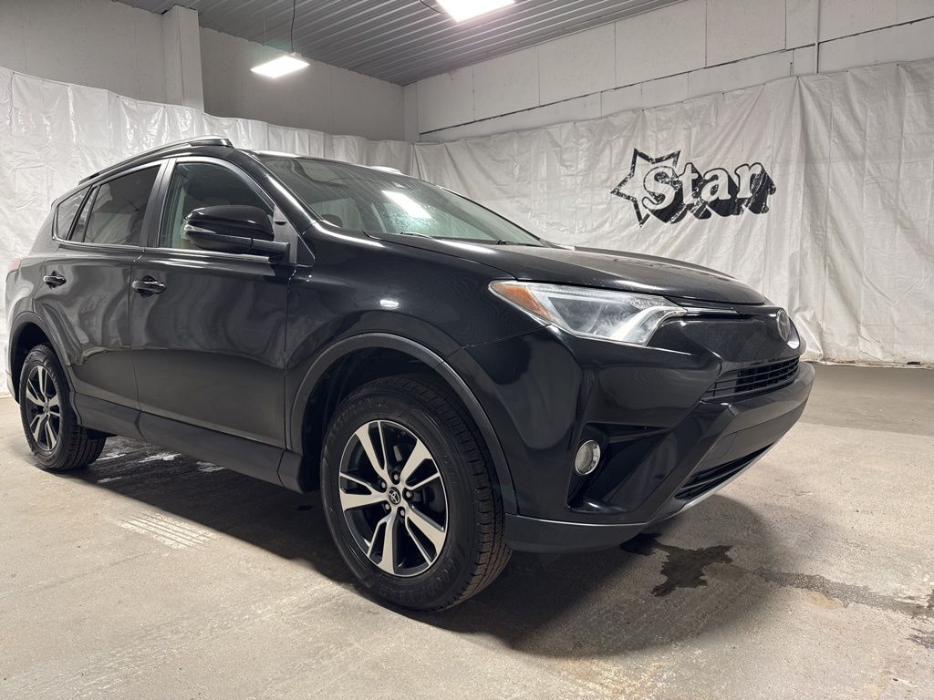 Black 2018 Toyota RAV4 XLE SUV / Crossover Front-Wheel Drive 6-Speed Automatic