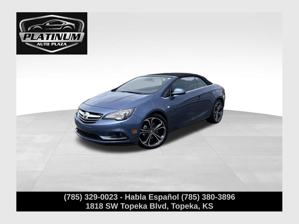 Deep Sky Metallic 2016 Buick Cascada Premium FWD Convertible Front-Wheel Drive 6-Speed Automatic Overdrive