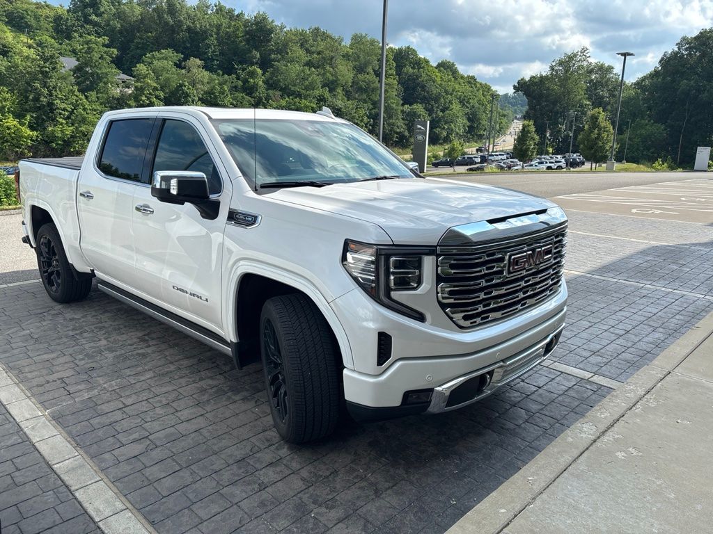 White Frost 2025 GMC Sierra 1500 Pickup Truck Four-Wheel Drive Automatic