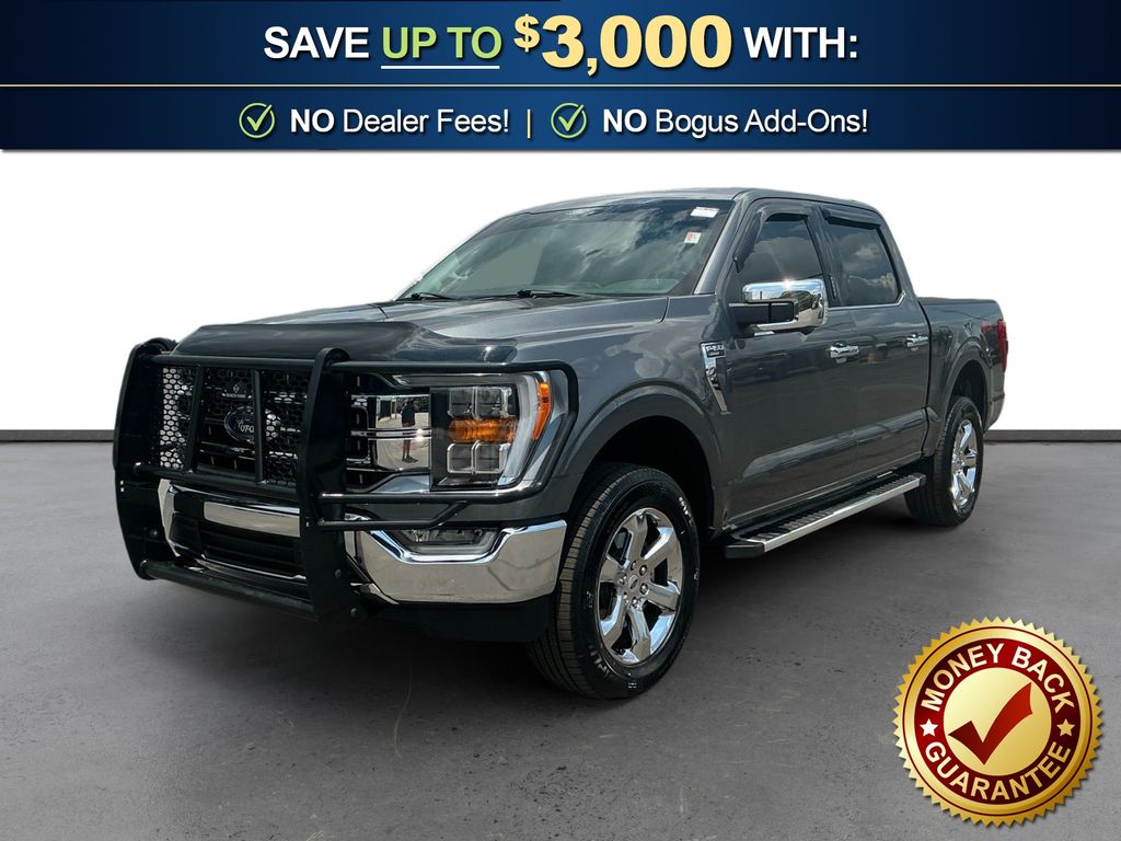 Carbonized Gray Metallic 2022 Ford F-150 Pickup Truck Four-Wheel Drive Automatic