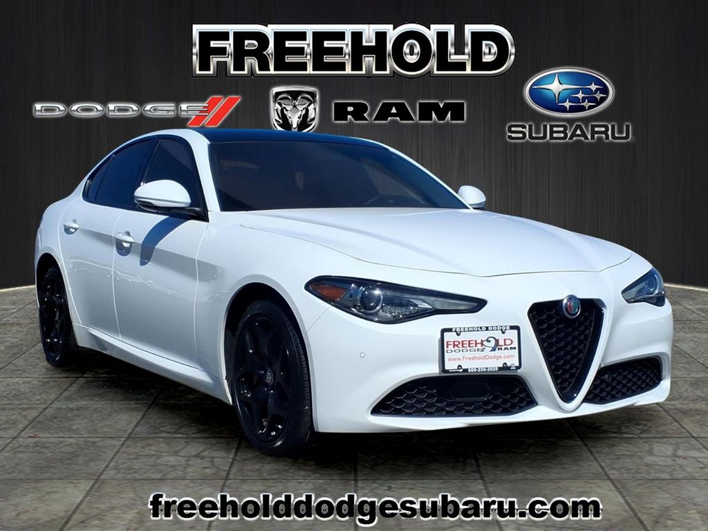 used 2018 Alfa Romeo Giulia car, priced at $17,900