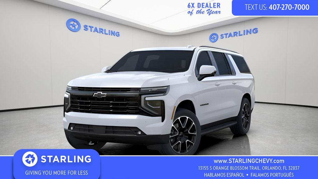 Summit White 2026 Chevrolet Suburban SUV / Crossover 4X2