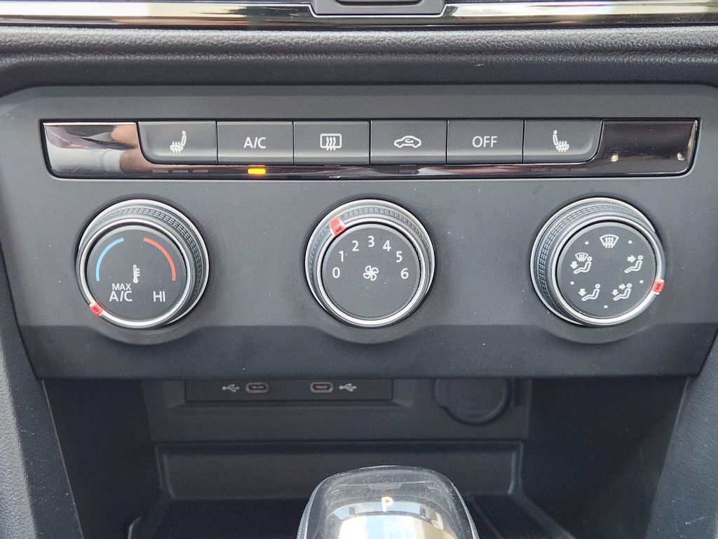 2022 Volkswagen Taos 1.5T SE Red at DeMontrond Mazda