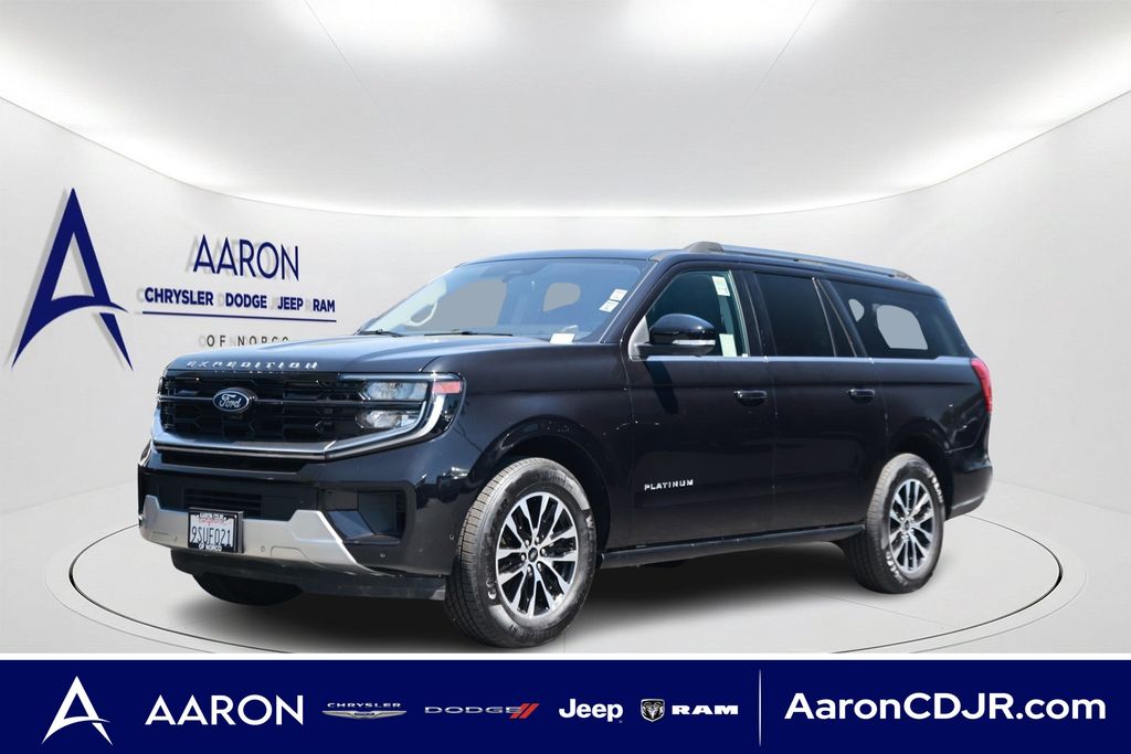Black Metallic 2025 Ford Expedition SUV / Crossover Four-Wheel Drive Automatic