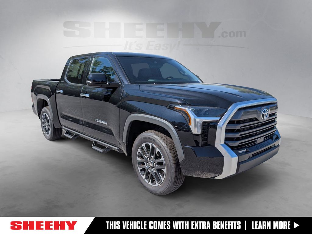 Midnight Black Metallic 2026 Toyota Tundra Limited CrewMax Cab 4WD Pickup Truck Four-Wheel Drive Automatic
