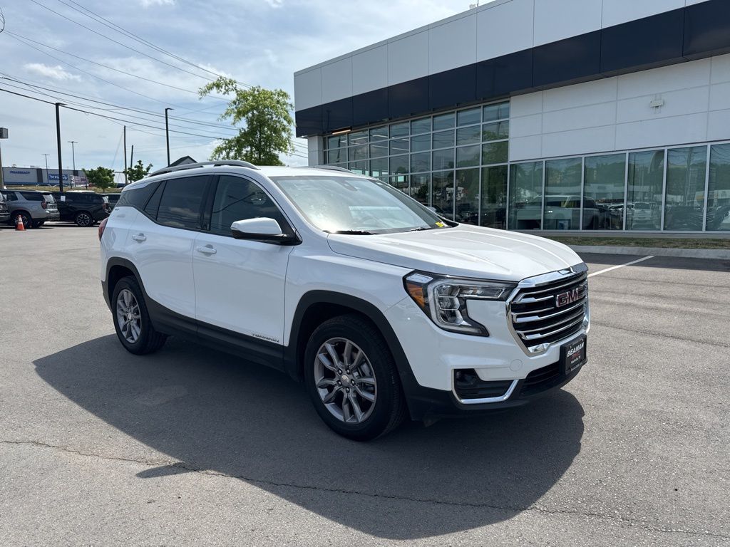 Summit White 2024 GMC Terrain SLT AWD SUV / Crossover All-Wheel Drive 9-Speed Automatic