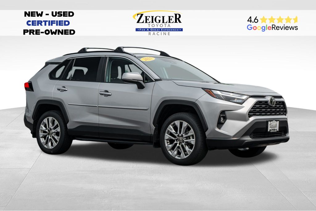 Silver Sky Metallic 2025 Toyota RAV4 SUV / Crossover All-Wheel Drive 8-Speed Automatic