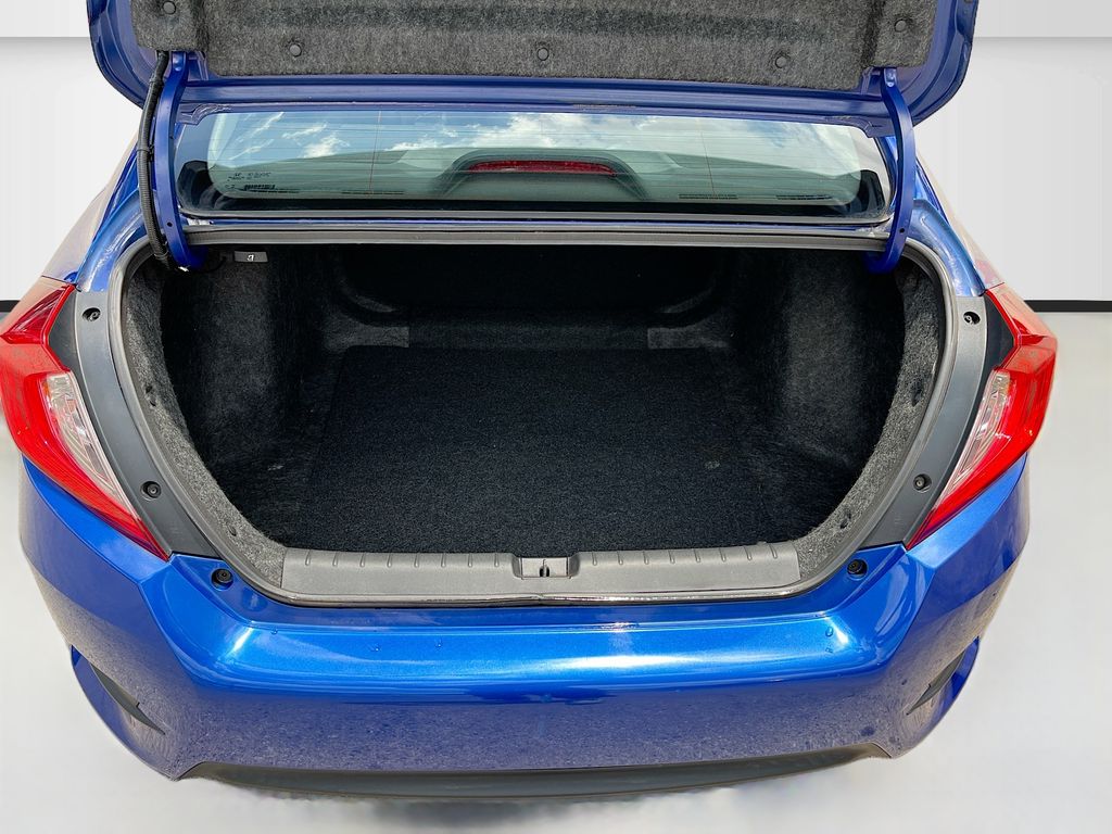 2018 Honda Civic LX Blue at DeMontrond Automotive Group