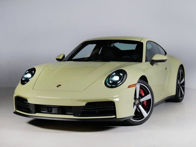 Cartagena Yellow Metallic 2026 Porsche 911 Carrera S Coupe RWD Coupe Rear-Wheel Drive 8-Speed Automatic