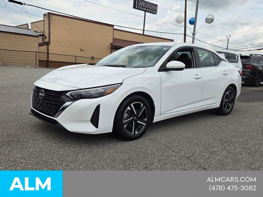 Used 2024 White Nissan SV image 4