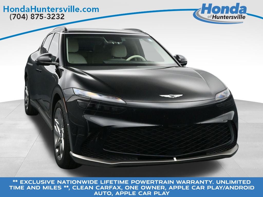 Vik Black 2025 Genesis GV60 Advanced AWD SUV / Crossover All-Wheel Drive 1-Speed Automatic