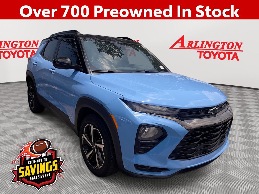 Fountain Blue 2023 Chevrolet Trailblazer SUV / Crossover Front-Wheel Drive Continuously Variable Transmission