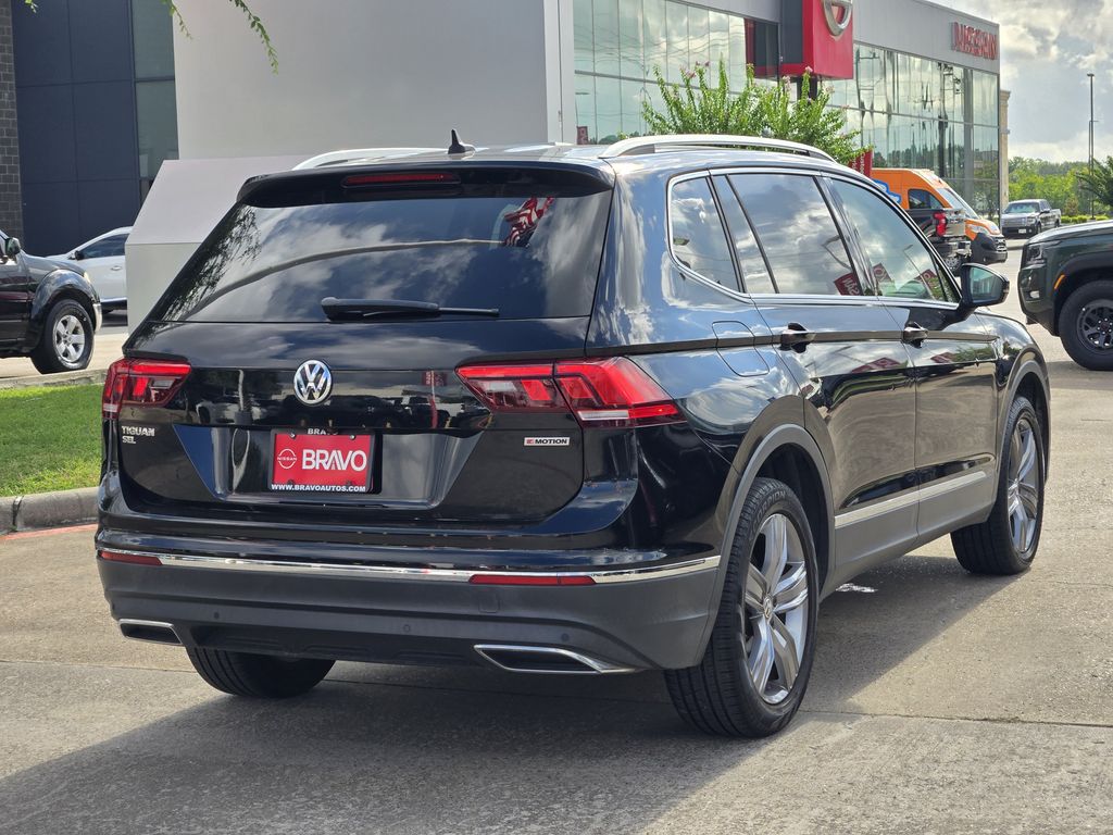 2021 Volkswagen Tiguan 2.0T SEL Black at Durrett Motor Company