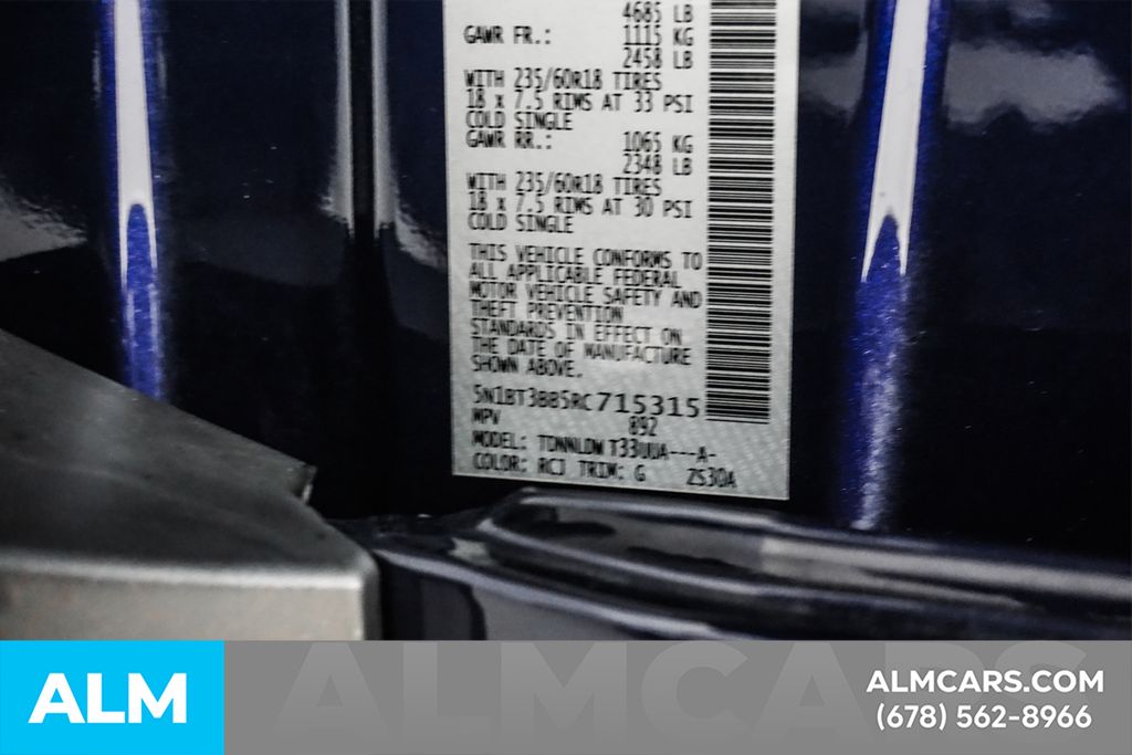 Used 2024 Blue Nissan SV image 58