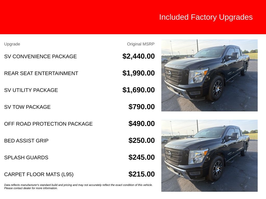Used 2021 Nissan Titan Truck
