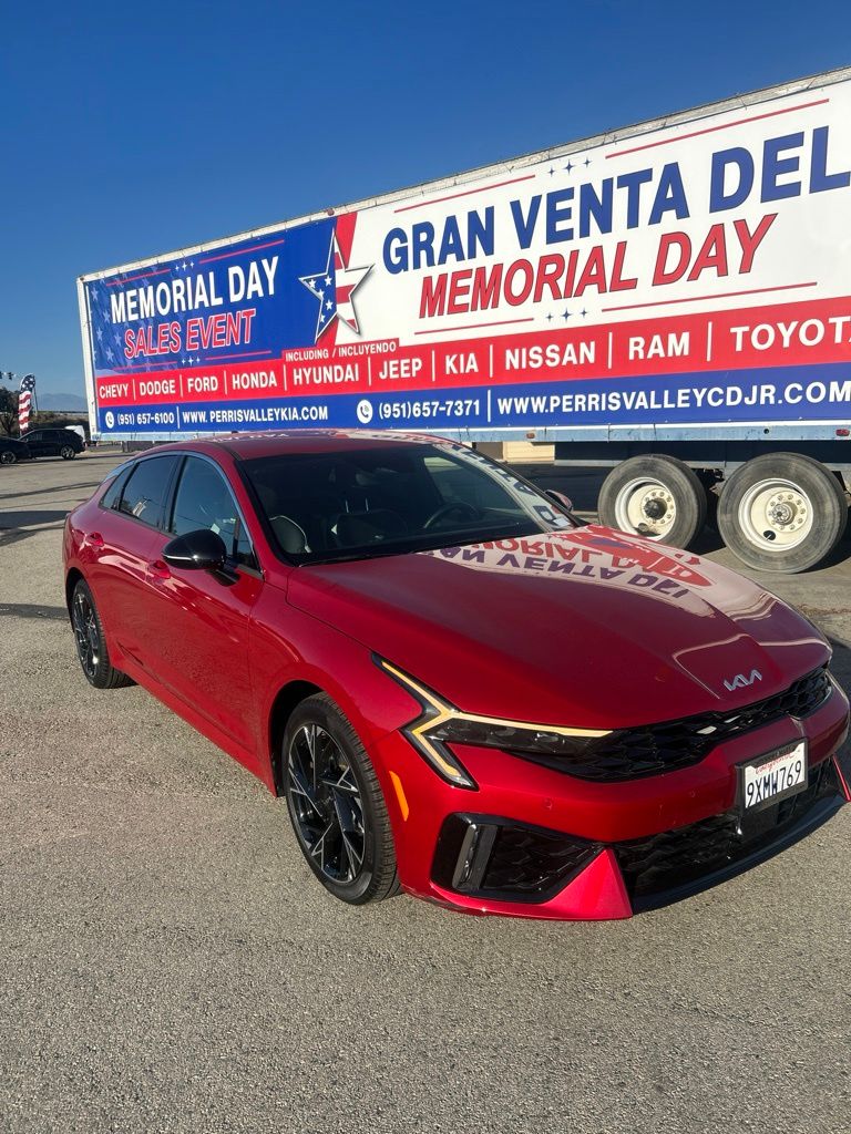 Runway Red 2026 Kia K5 GT-Line FWD Sedan Front-Wheel Drive 8-Speed Automatic