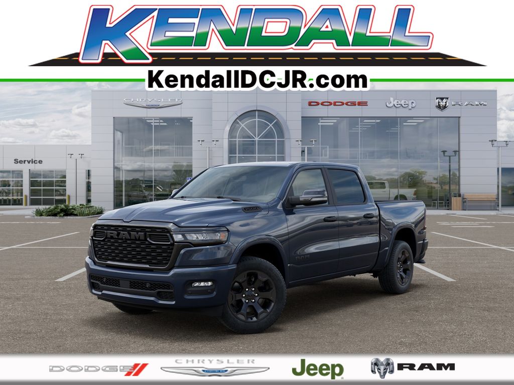 Forged Blue Metallic 2026 RAM 1500 Big Horn Crew Cab 4WD Pickup Truck Four-Wheel Drive 8-Speed Automatic