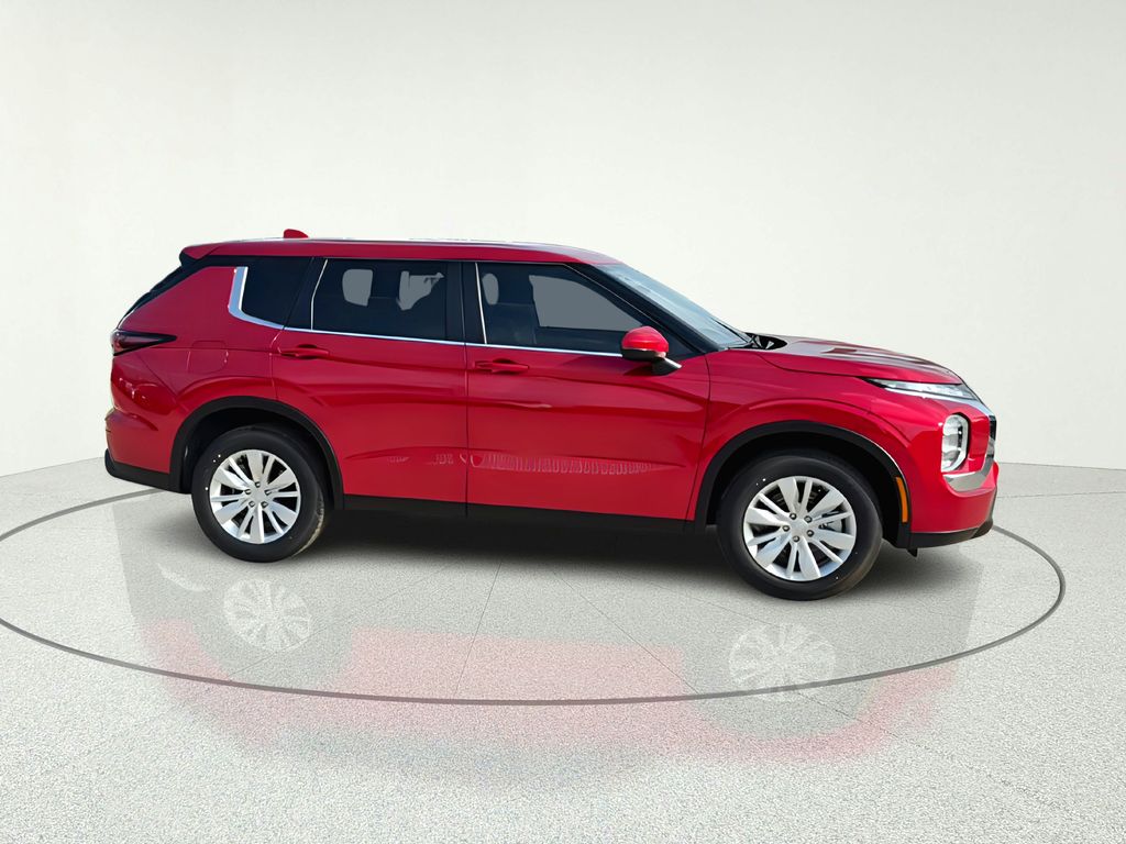 2026 Mitsubishi Outlander ES Red at North Houston Mitsubishi