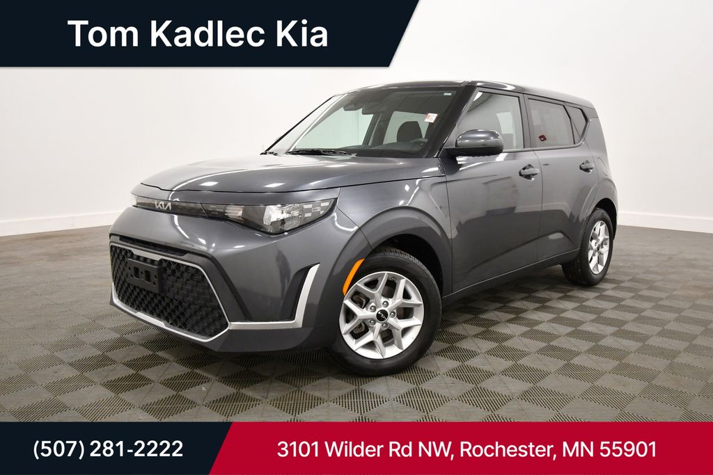 Gravity Gray 2025 Kia Soul SUV / Crossover Front-Wheel Drive Continuously Variable Transmission
