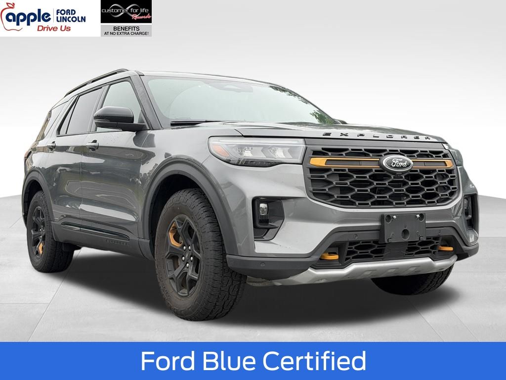 Gray Metallic 2026 Ford Explorer SUV / Crossover All-Wheel Drive Automatic