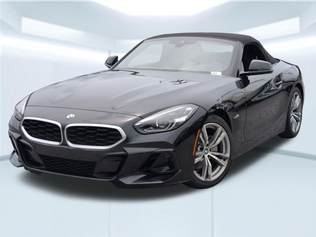 Black Sapphire Metallic 2026 BMW Z4 Convertible Rear-Wheel Drive 8-Speed Automatic