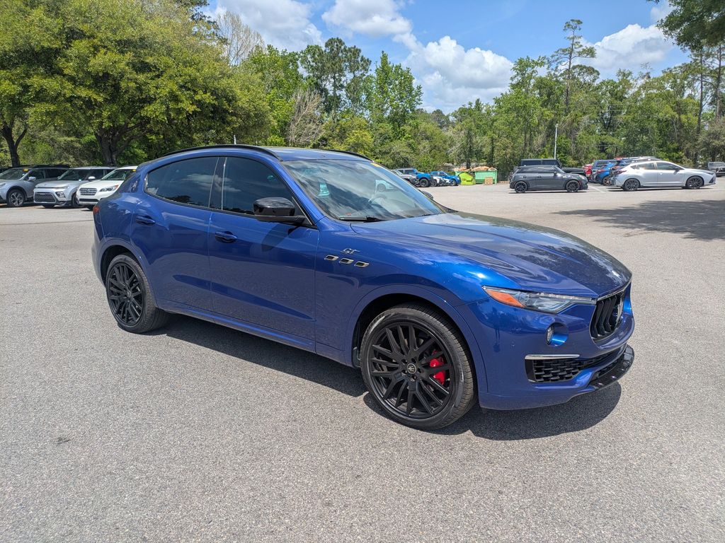 Azzuro Tributo (Blue) 2022 Maserati Levante GT AWD SUV / Crossover All-Wheel Drive 8-Speed Automatic