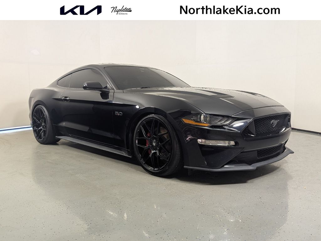 Shadow Black 2023 Ford Mustang Coupe Rear-Wheel Drive Automatic