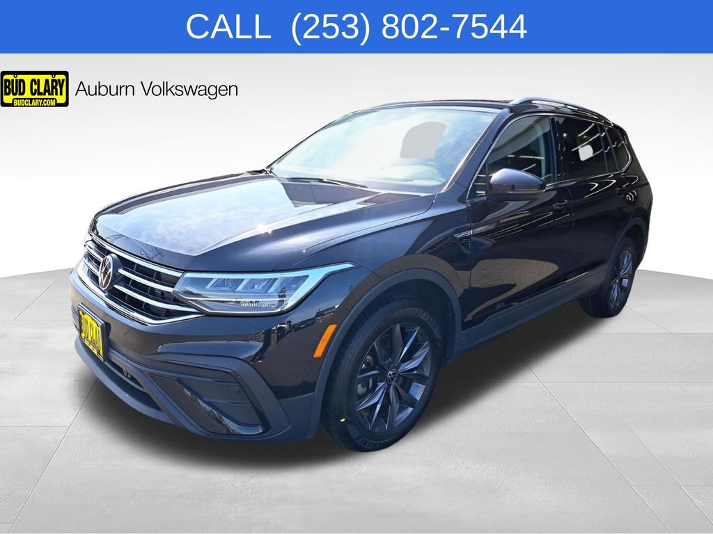 Deep Black 2023 Volkswagen Tiguan SUV / Crossover All-Wheel Drive 8-Speed Automatic