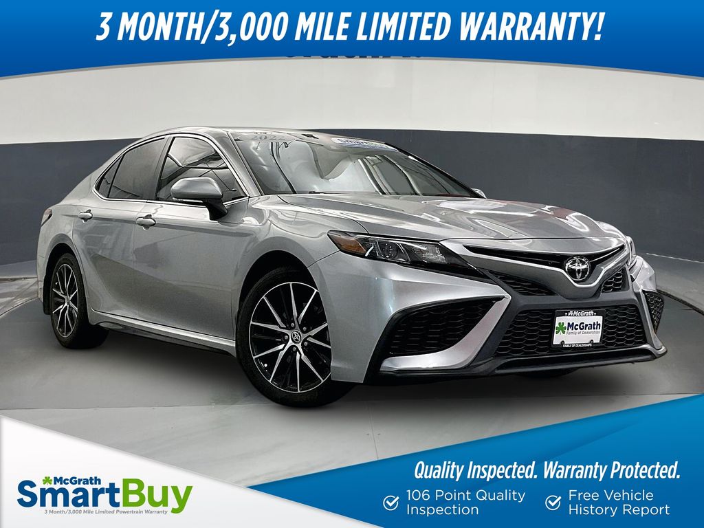 Celestial Silver Metallic 2022 Toyota Camry Sedan Front-Wheel Drive 8-Speed Automatic