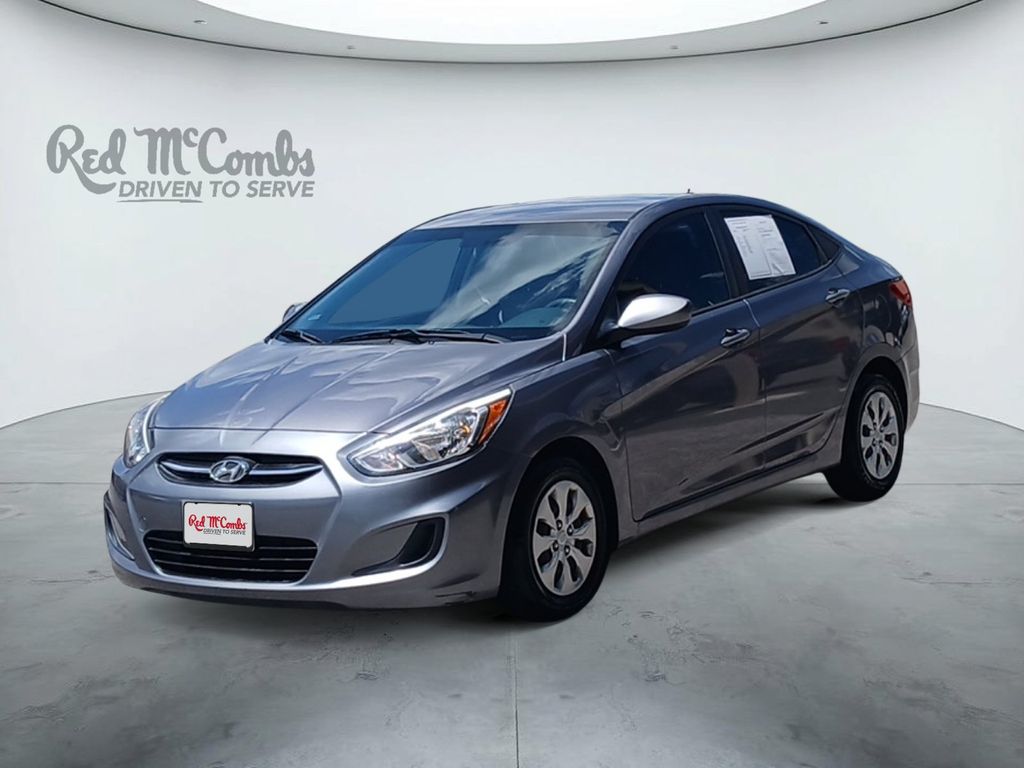  2016 Hyundai Accent Sedan Front-Wheel Drive 6-Speed Automatic