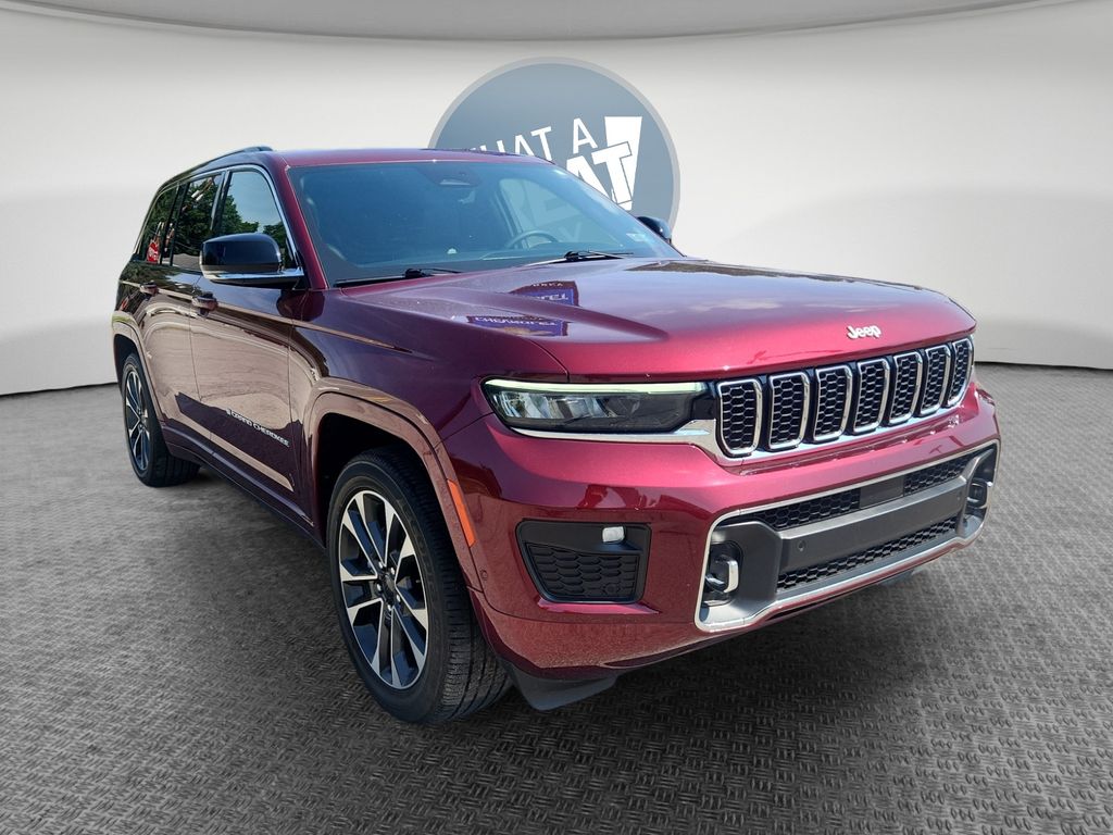 Velvet Red Pearlcoat 2024 Jeep Grand Cherokee SUV / Crossover Four-Wheel Drive 8-Speed Automatic