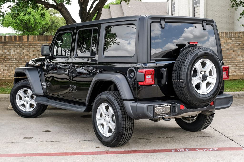used 2021 Jeep Wrangler car, priced at $27,924