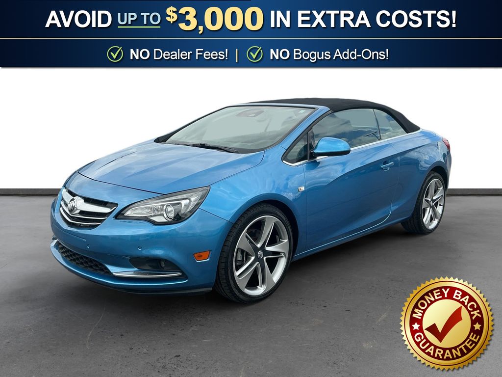 2017 Buick Cascada Azul (True Blue Metallic) Descapotable Tracción delantera 6 velocidades Automática marcha alta
